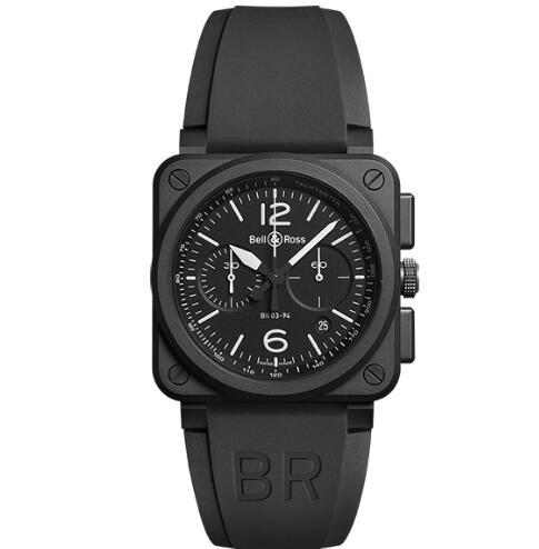 Replica Bell and Ross br0394 Watch BR 03-94 BLACK MATTE BR0394-BL-CE (image for) Replica Bell and Ross br0394 Watch BR 03-94 BLACK MATTE BR0394-BL-CE